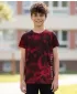 Fiú rövid ujjú póló SAM 73 SYLVESTER BT 559 PIROS