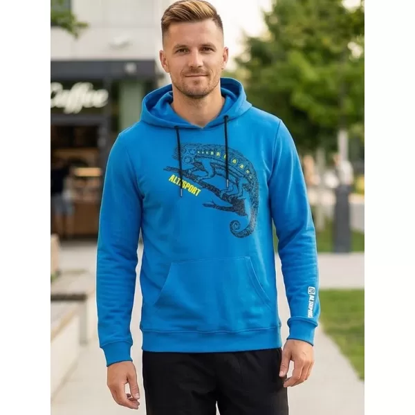  Férfi pulóver ALTISPORT ALM017AL304 KÉK 
