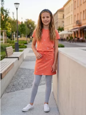 Lány ruha SAM 73 WELO GZ 538 VILÁGOS NARANCSSÁRGA