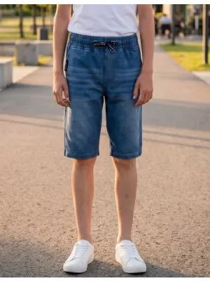 Fiú rövidnadrág SAM 73 VICTOR BS 536 VILÁGOS FARMER