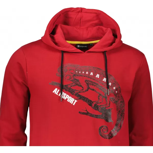  Férfi pulóver ALTISPORT ALM017AL304 PIROS 