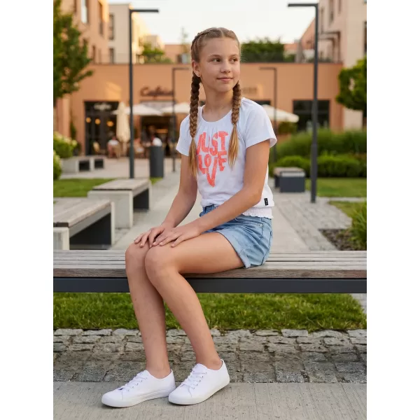  Rövid ujjú lány póló SAM 73 JAYLENE GT 565 FEHÉR 