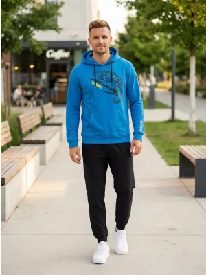 Férfi pulóver ALTISPORT ALM017AL304 KÉK