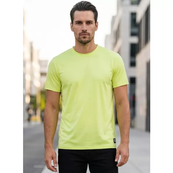  Rövid ujjú férfi póló SAM 73 EUGENE MT 806 VILÁGOS SÁRGA 