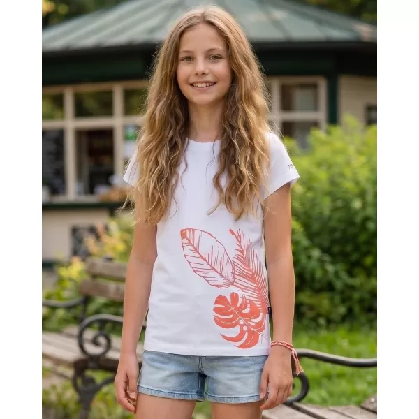  Rövid ujjú lány póló SAM 73 STEPHANIE GT 562 FEHÉR 