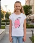 Rövid ujjú lány póló SAM 73 AVERIE GT 566 FEHÉR