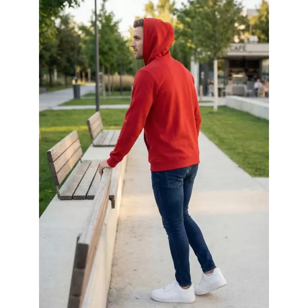 Férfi pulóver ALTISPORT ALM017AL304 PIROS 