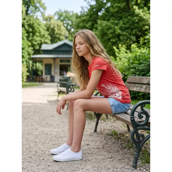  Rövid ujjú lány póló SAM 73 STEPHANIE GT 562 ÉLÉNK RÓZSASZÍN 