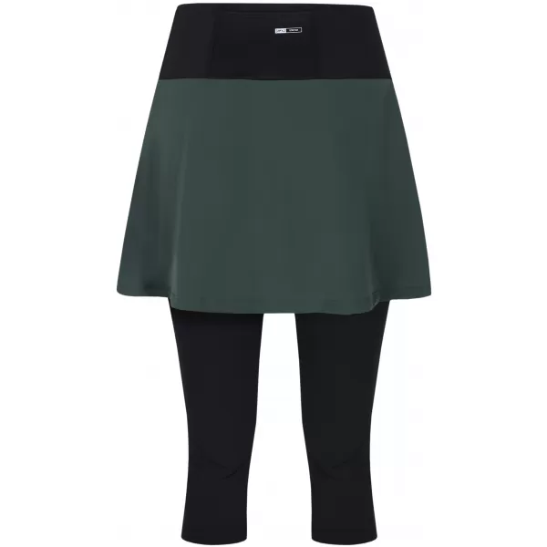  Női szoknya HANNAH RELAY SKIRT SÖTÉT ERDŐ 