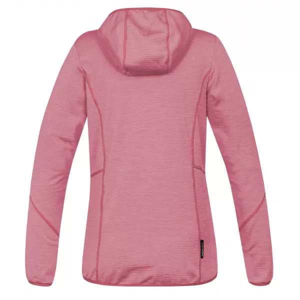  Női pulóver HANNAH DAGNYS HOODY KVARC RÓZSASZÍN MEL 