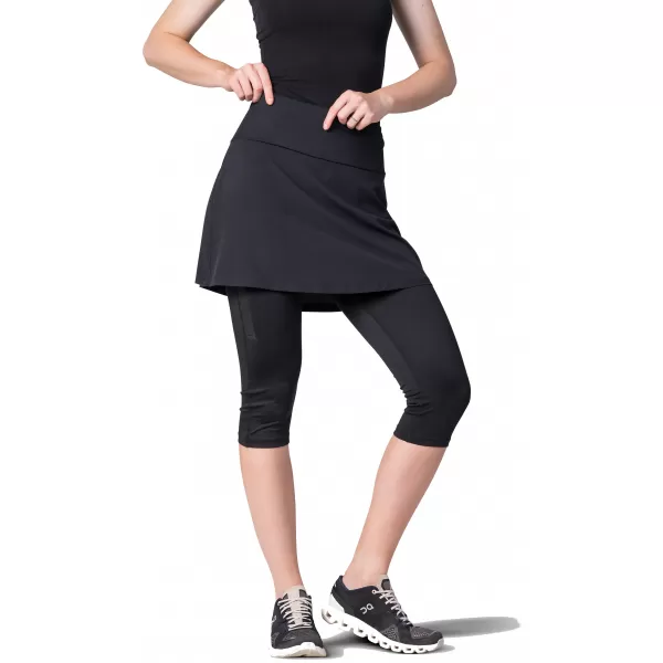  Női szoknya HANNAH RELAY SKIRT ANTRACIT 