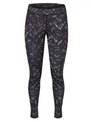 Női leggings HANNAH MONETY ANTRACIT/ZÖLD