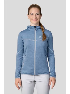 Női pulóver HANNAH DAGNYS HOODY ALASZKAI KÉK MEL