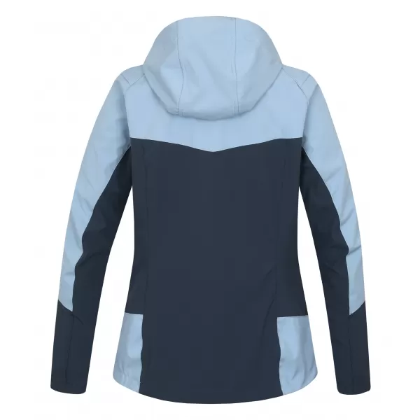  Női softshell kabát HANNAH PULLA KÉK KÖD/SÖTÉT PALA 