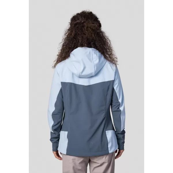  Női softshell kabát HANNAH PULLA KÉK KÖD/SÖTÉT PALA 