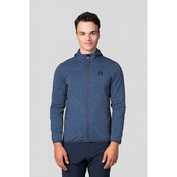  Férfi pulóver HANNAH DAMAR HOODY KÉK ÁRNYÉK MEL 