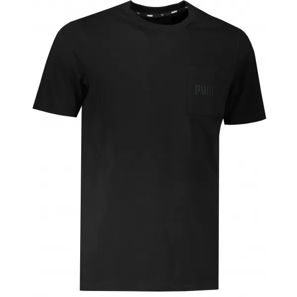  Férfi póló PUMA MODERN BASIC POCKET TEE PUMA FEKETE 