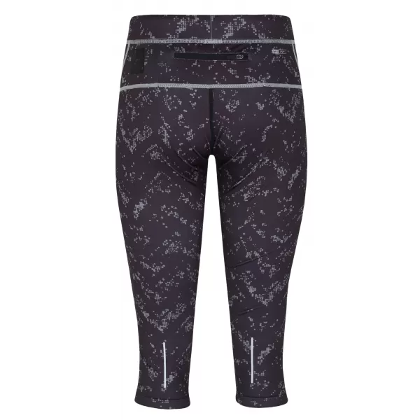  3/4-es női leggings HANNAH RELAY ANTRACIT/SZÜRKE 