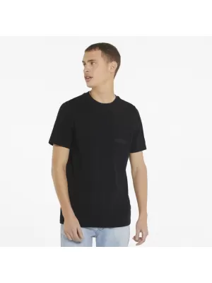 Férfi póló PUMA MODERN BASIC POCKET TEE PUMA FEKETE
