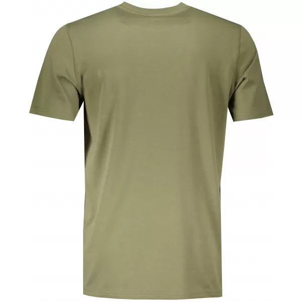  Férfi póló PUMA MODERN BASIC POCKET TEE SÖTÉTZÖLD MOHA 