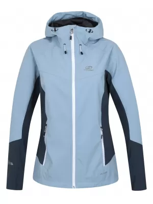 Női softshell kabát HANNAH PULLA KÉK KÖD/SÖTÉT PALA