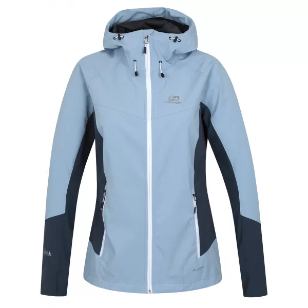  Női softshell kabát HANNAH PULLA KÉK KÖD/SÖTÉT PALA 