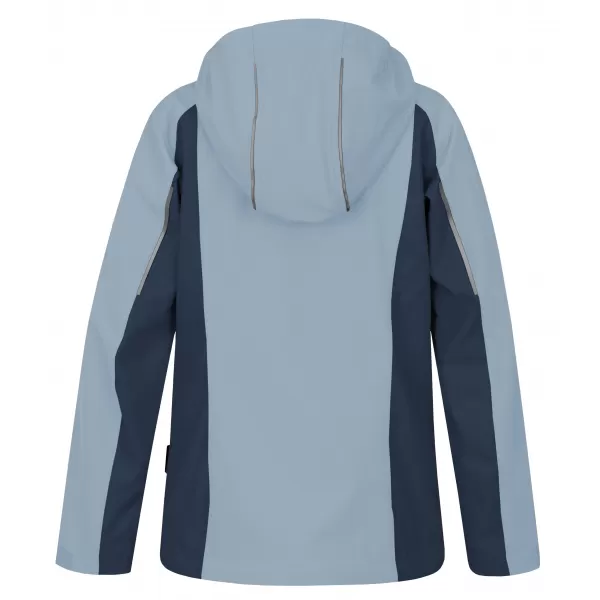  Lányos softshell kabát HANNAH CAPRA JR KÉK KÖD/JELVÉNY KÉK 