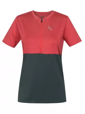 Női póló HANNAH BERRY HOLLY BERRY MEL/SÖTÉT ERDŐ