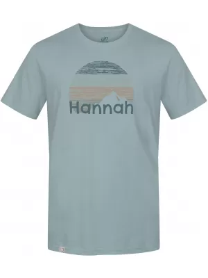 Férfi póló HANNAH SKATCH KIKÖTŐ SZÜRKE