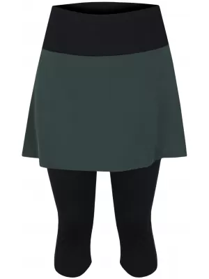Női szoknya HANNAH RELAY SKIRT SÖTÉT ERDŐ