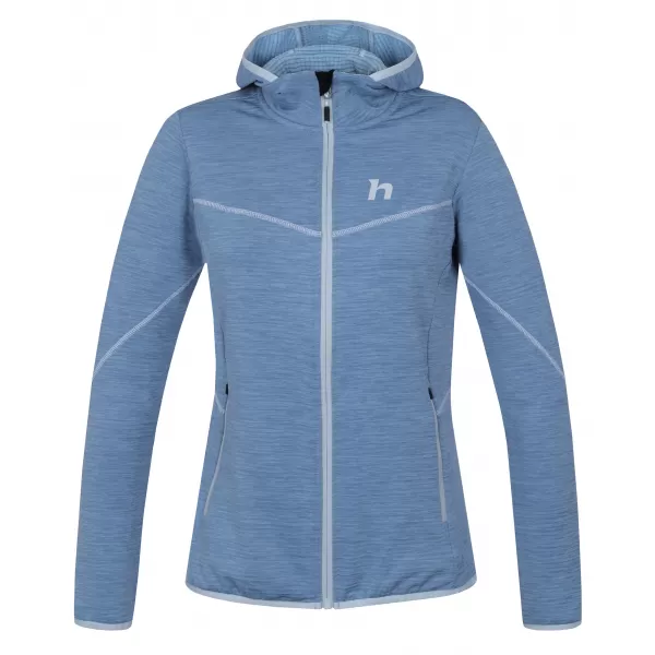  Női pulóver HANNAH DAGNYS HOODY ALASZKAI KÉK MEL 