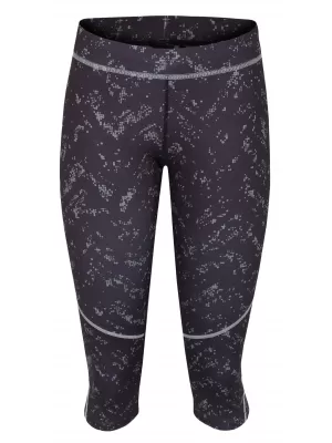 3/4-es női leggings HANNAH RELAY ANTRACIT/SZÜRKE