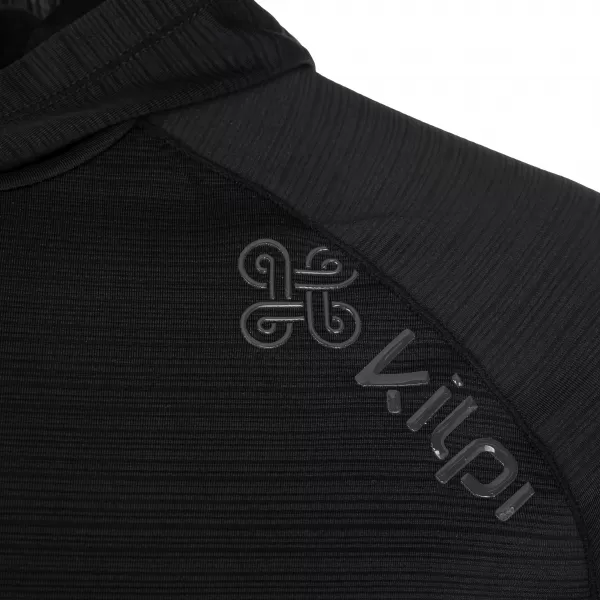  Férfi sport pulóver KILPI AILEEN-M RM0318KI FEKETE 