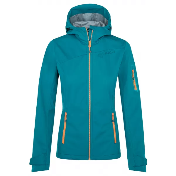  Női softshell kabát KILPI BELTRA-W RL0104KI TÜRKIZ 