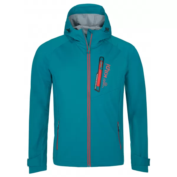  Férfi softshell kabát KILPI BELTRA-M RM0103KI TÜRKIZ 