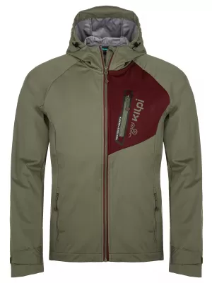 Férfi softshell kabát KILPI BELTRA-M RM0103KI KHAKI