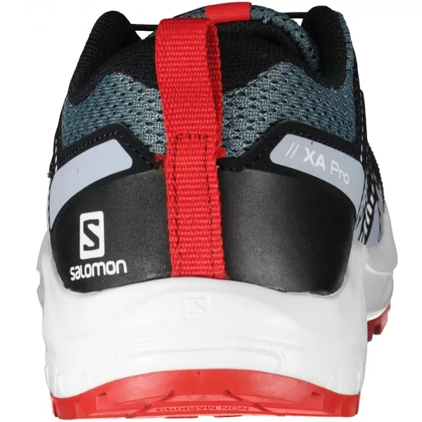  Gyerekcipők SALOMON XA PRO V8 J L41613700 SZÜRKE/KÉK/PIROS 