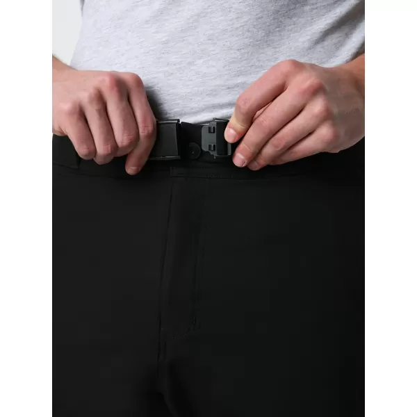  Férfi softshell nadrág LOAP URFINN FEKETE/FEHÉR 
