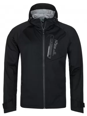 Férfi softshell kabát KILPI BELTRA-M RM0103KI FEKETE