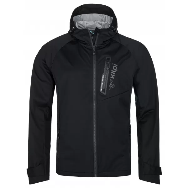  Férfi softshell kabát KILPI BELTRA-M RM0103KI FEKETE 
