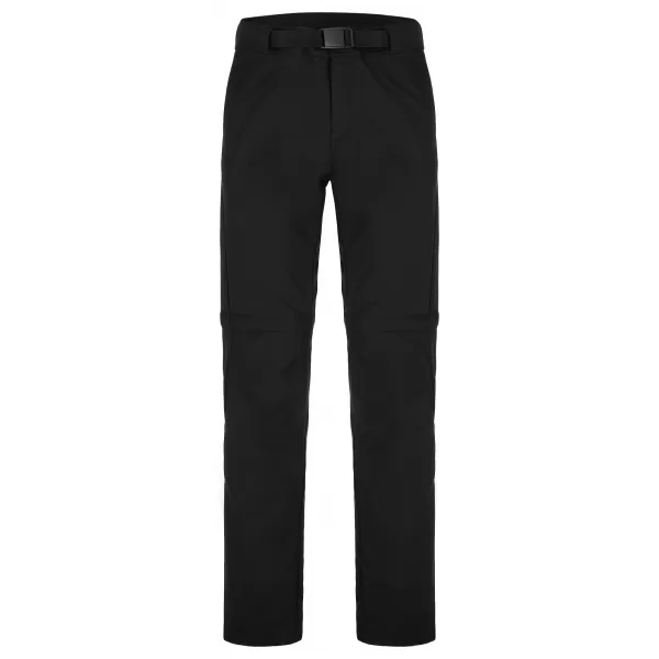  Férfi softshell nadrág LOAP URFINN FEKETE/FEHÉR 