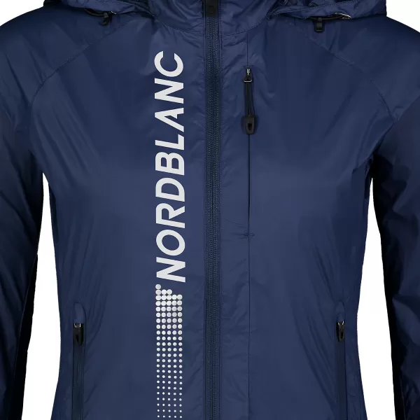  Női kerékpáros kabát NORDBLANC FADEAWAY NBSJL7609 SÖTÉTKÉK 
