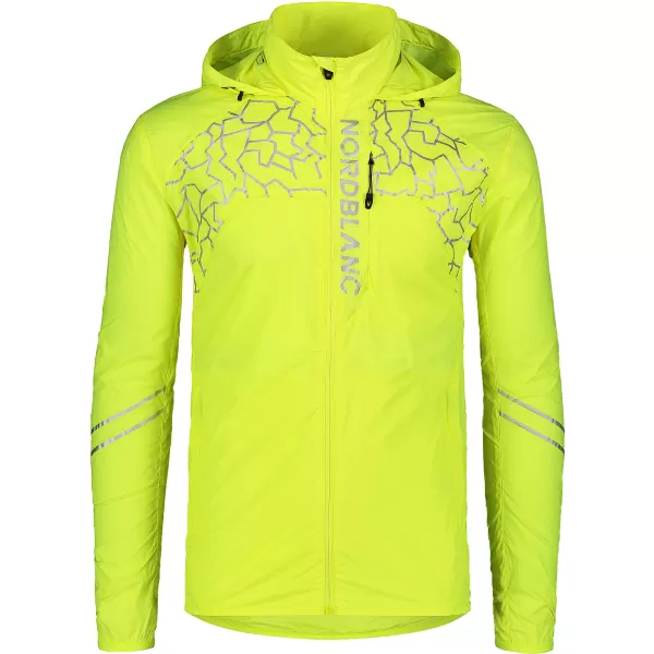  Férfi dzseki NORDBLANC WELL-BEING NBSJM7602 FLUORESZKÁLÓ ZÖLD 