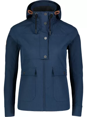 Női softshell kabát NORDBLANC LIGHT-HEARTED NBSSL7611 SÖTÉTKÉK