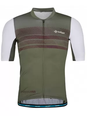 Férfi kerékpáros mez KILPI ALVI-M RM0309KI KHAKI