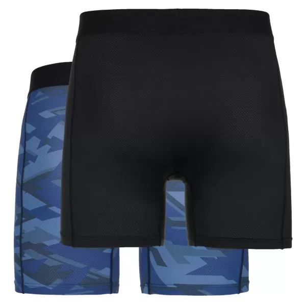  Férfi boxer 2 db KILPI 2P NETT-M RM0214KI SÖTÉTKÉK/FEKETE 