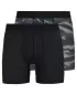 Férfi boxer 2 db KILPI 2P NETT-M RM0214KI FEKETE/SZÜRKE
