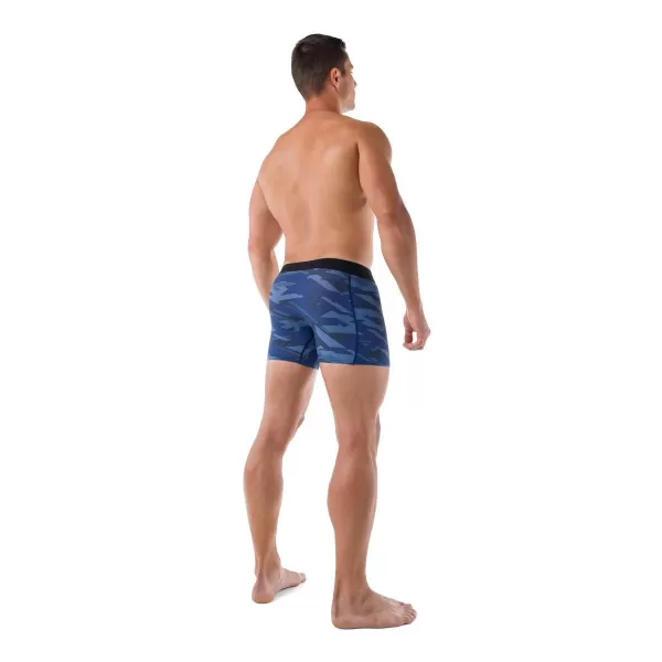  Férfi boxer 2 db KILPI 2P NETT-M RM0214KI SÖTÉTKÉK/FEKETE 