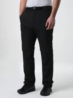 Férfi softshell nadrág LOAP URFINN FEKETE/FEHÉR