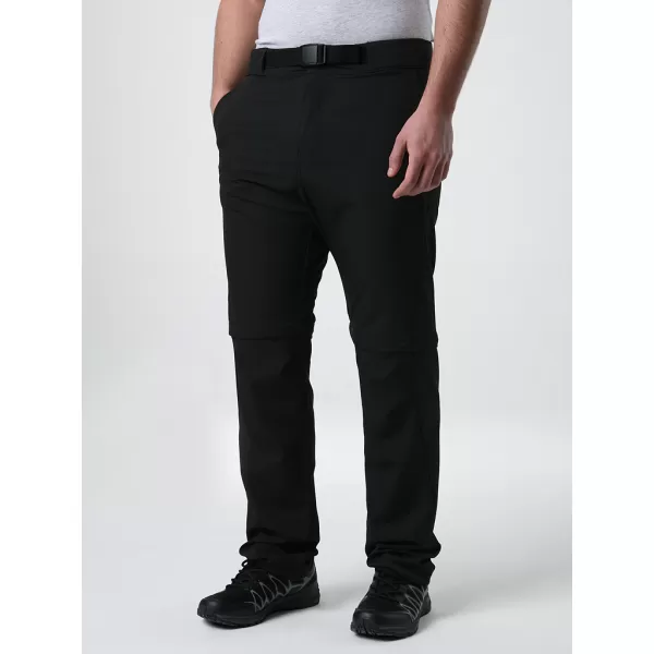  Férfi softshell nadrág LOAP URFINN FEKETE/FEHÉR 